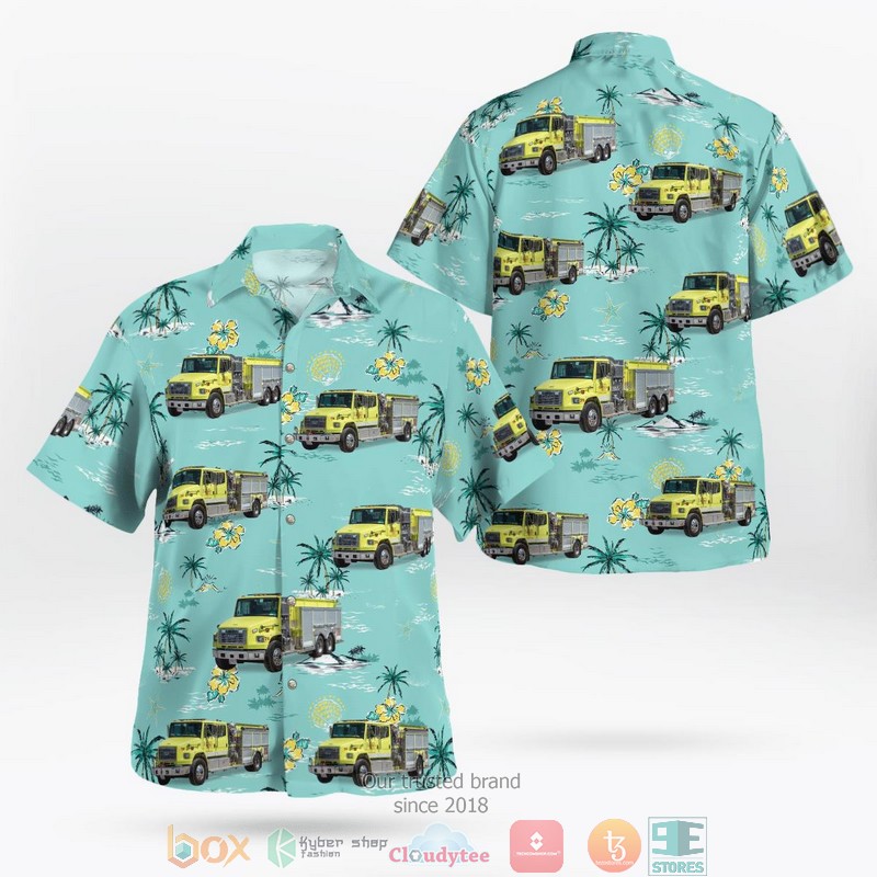 Bennington Bennington County Vermont Bennington Fire Department Hawaiian Shirt