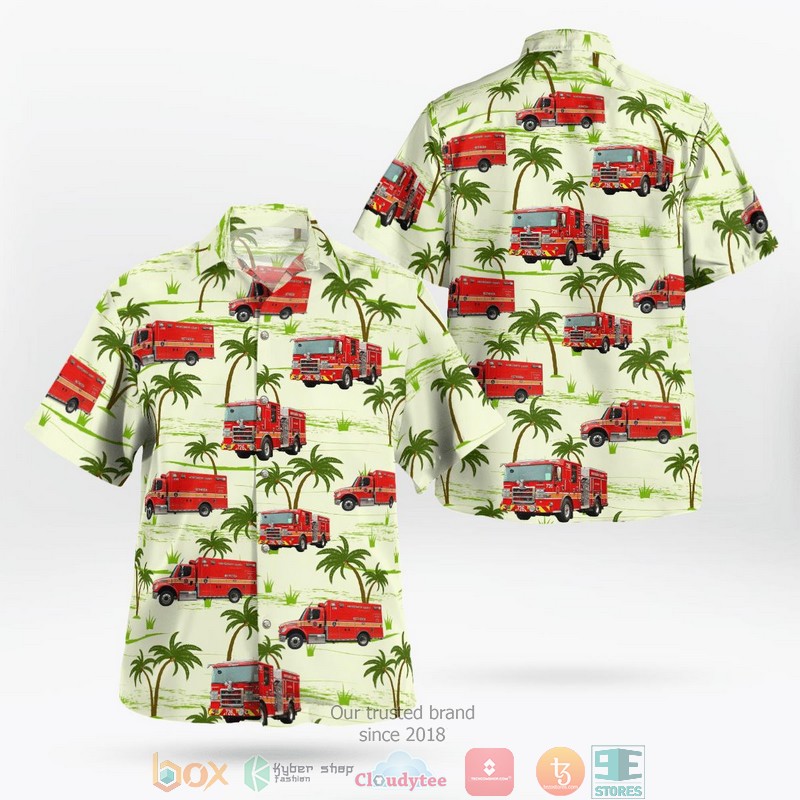 Bethlehem Township Volunteer Fire Company Hawaiian Shirt