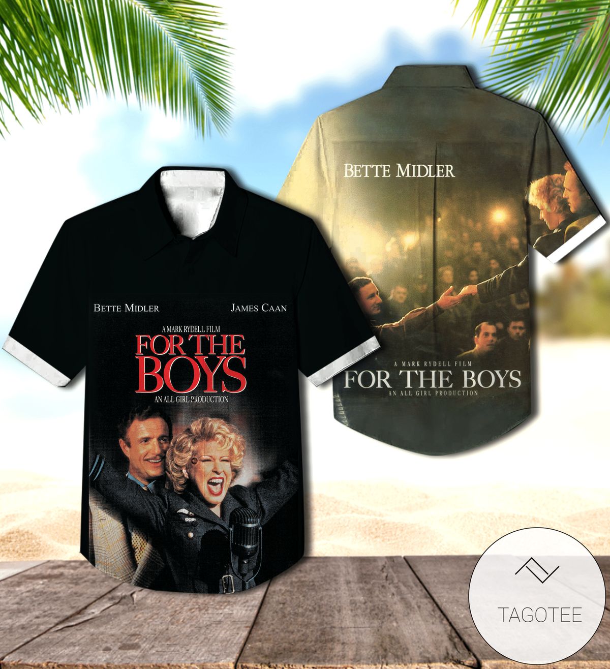 Bette Midler The Divine Miss M Album Cover Hawaiian Shirt