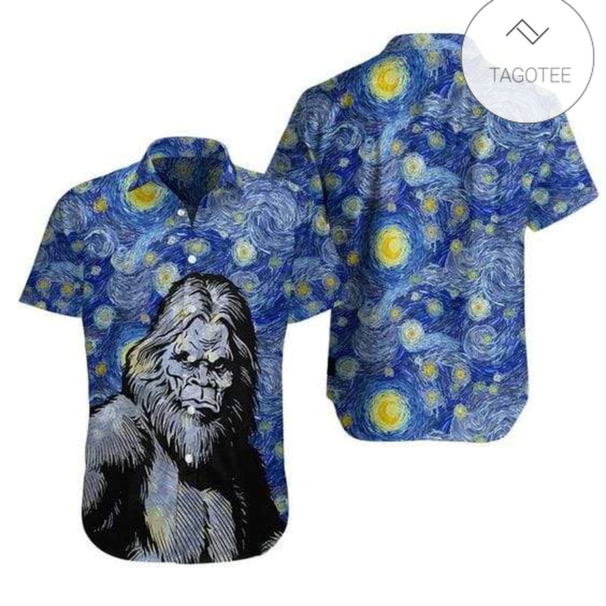 Bigfoot Hawaiian Shirt Bigfoot Shirt & Short