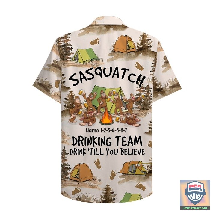 Bigfoot Summer Beer Hawaiian Shirt