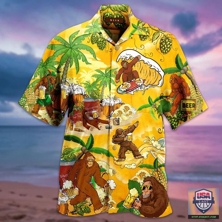 Bike Lovers Tropical Pattern Hawaiian Shirt