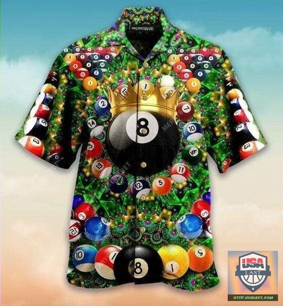 Billiards Pool Hawaiian Shirts, Beach Short