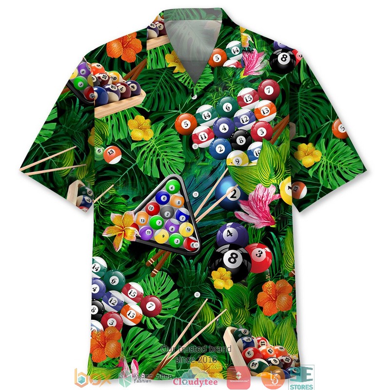 BikerTropical Pattern Hawaiian Shirt