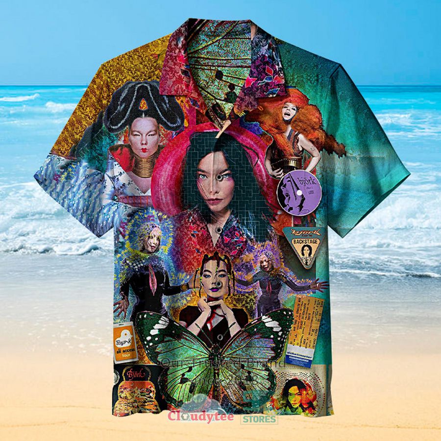 Bjork Debut Hawaiian Casual Shirt