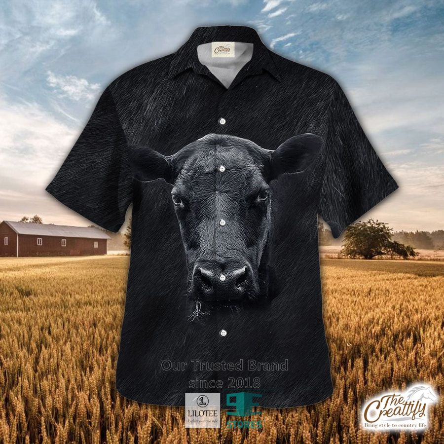 Black Angus Farm Hawaiian Shirt