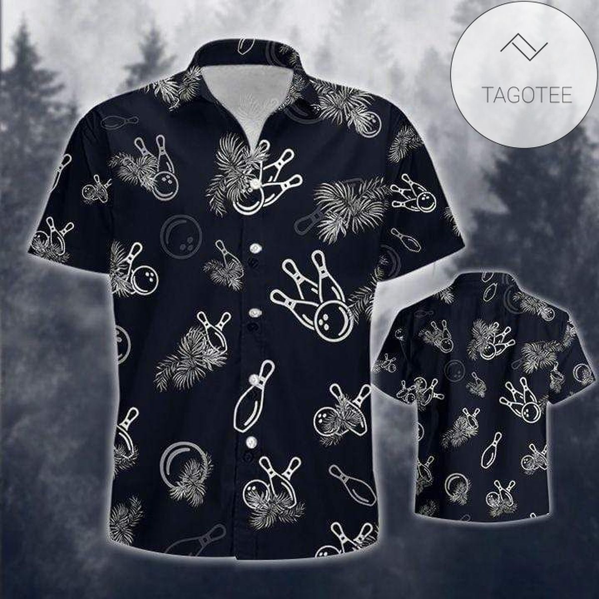 Black Billiard Ttropical Unisex 2022 Authentic Hawaiian Shirts