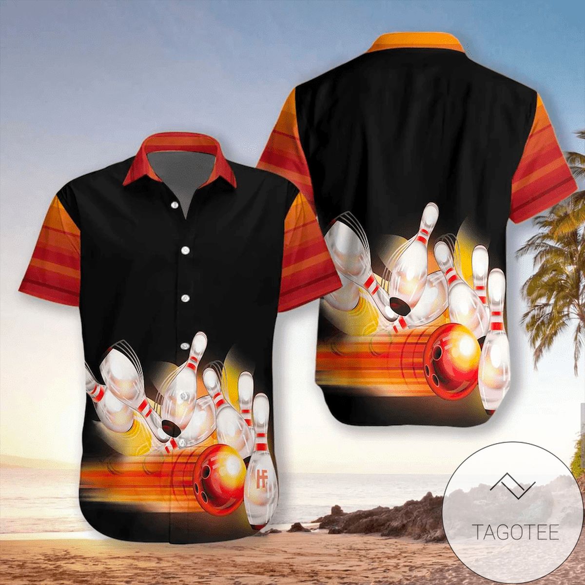 Black Cat Banana 3d Hawaiian Shirt For Men With Vibrant Colors And Textures