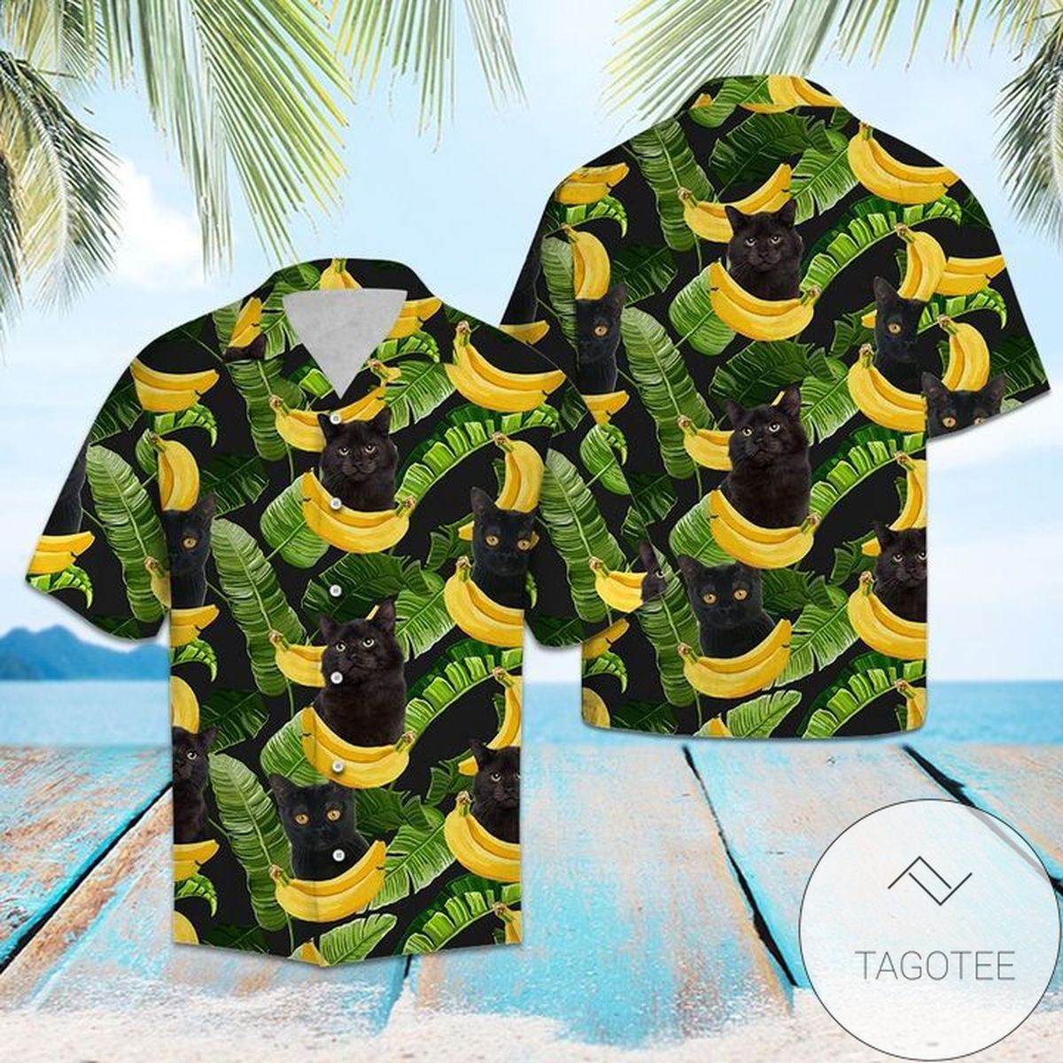 Black Bowling Simple Tropical Unisex 2022 Authentic Hawaiian Shirts