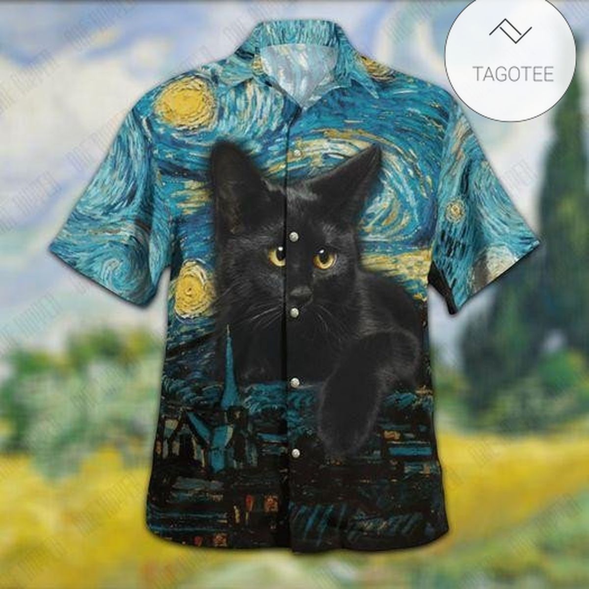 Black Cat So Cute Happy Easter 2022 Authentic Hawaiian Shirts 110321h