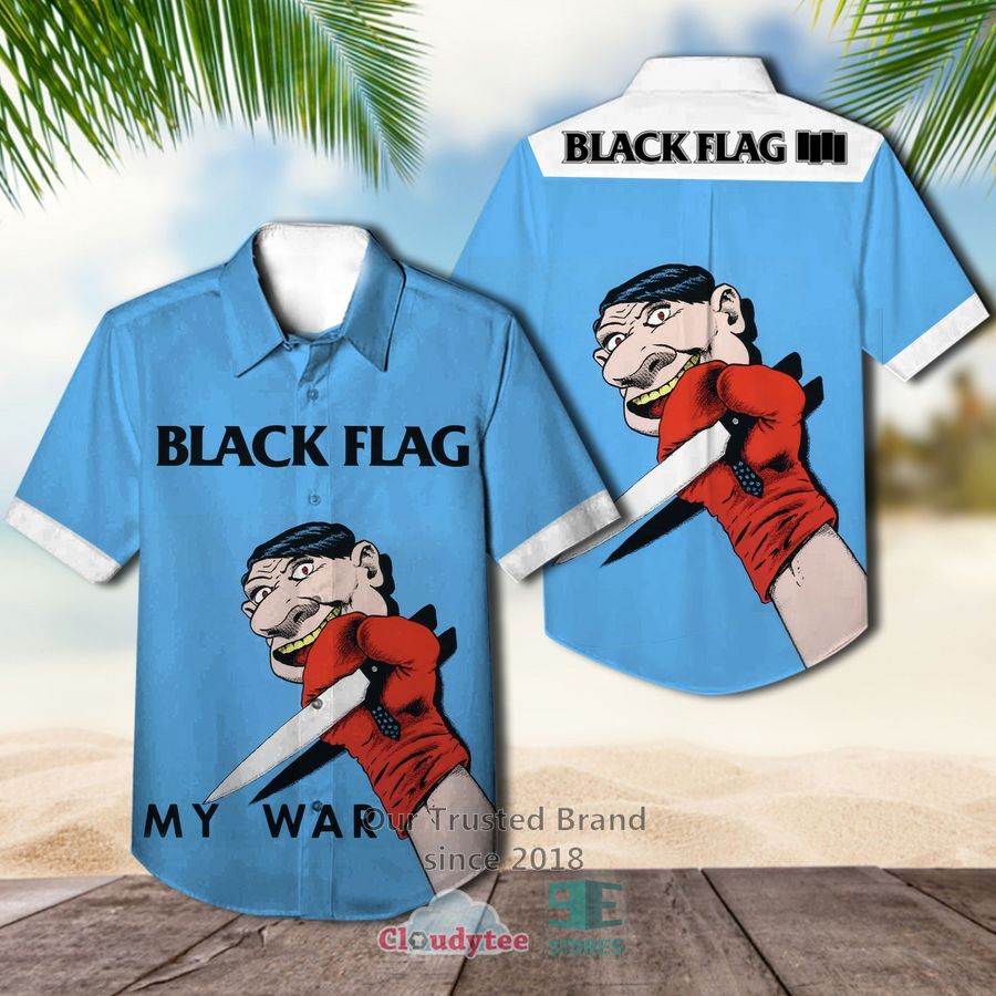 Black Flag jealous again Hawaiian Casual Shirt