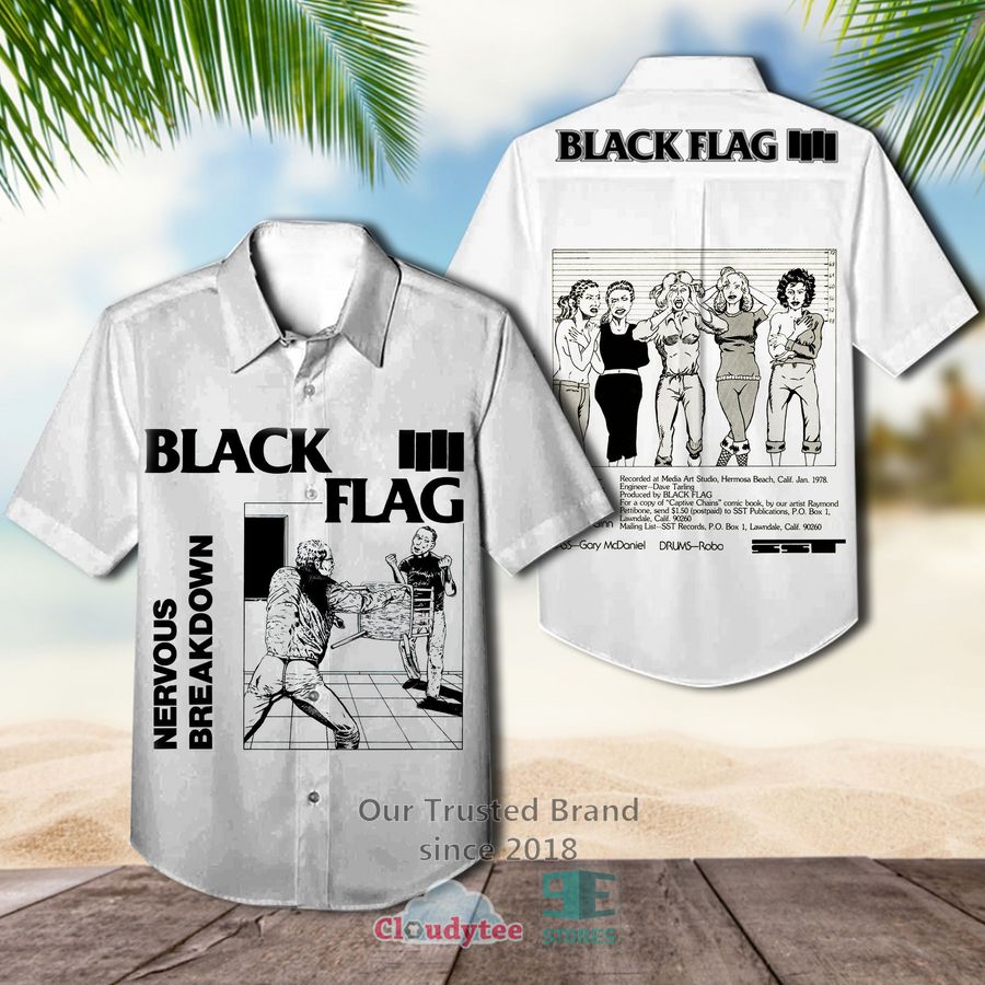 Black Flag slip it in Hawaiian Casual Shirt