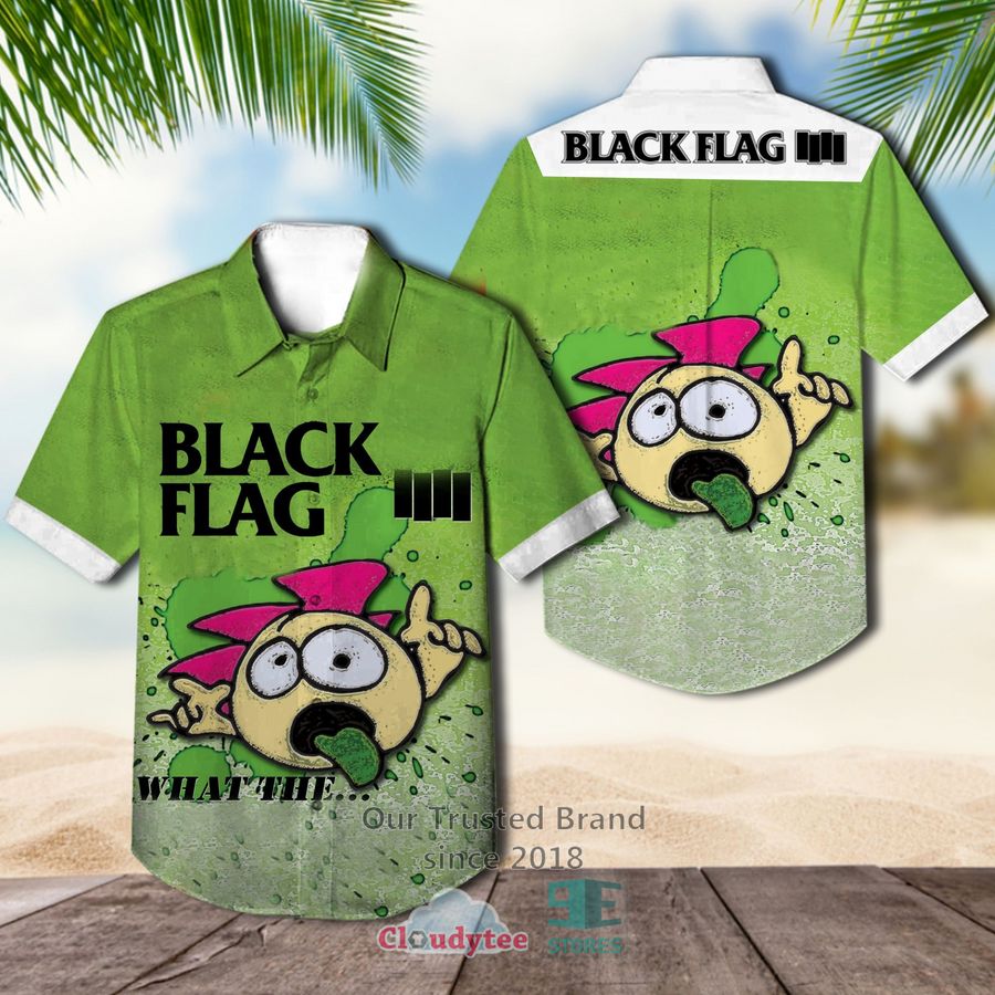 Black Flag slip it in Hawaiian Casual Shirt