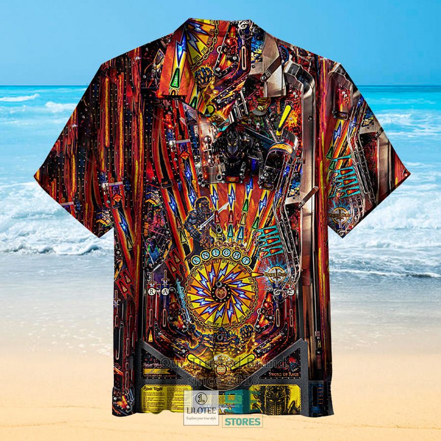 Black Flag nervous Hawaiian Casual Shirt