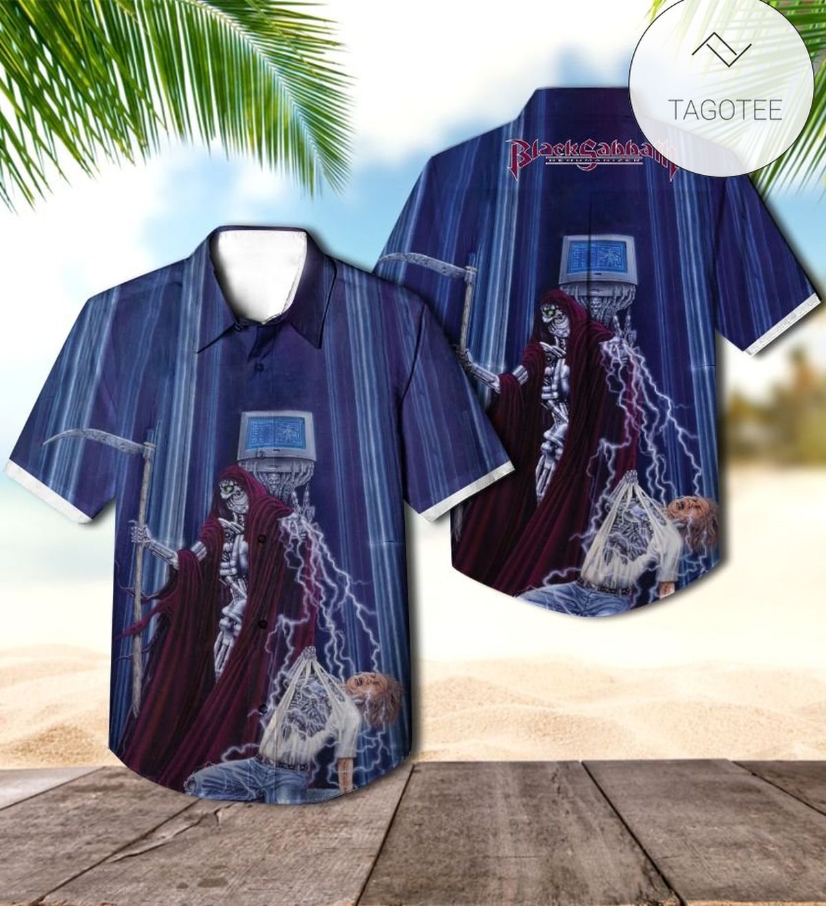 Black Sabbath Authentic Hawaiian Shirt 2022 3d