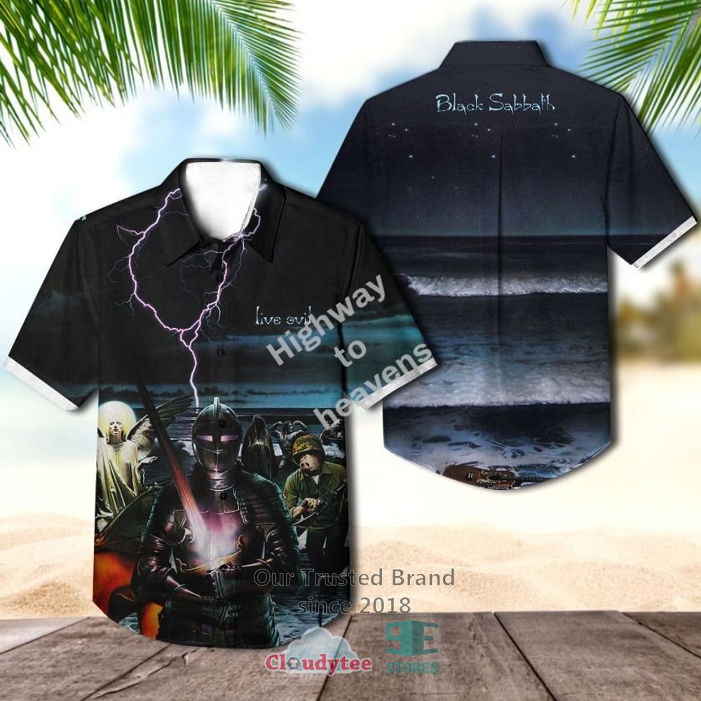 Black Sabbath Idol Casual Hawaiian Shirt