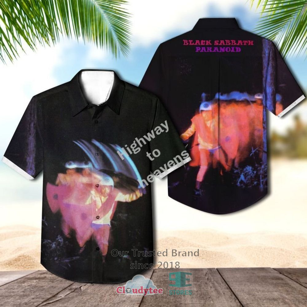 Black Sabbath Live Evil Casual Hawaiian Shirt