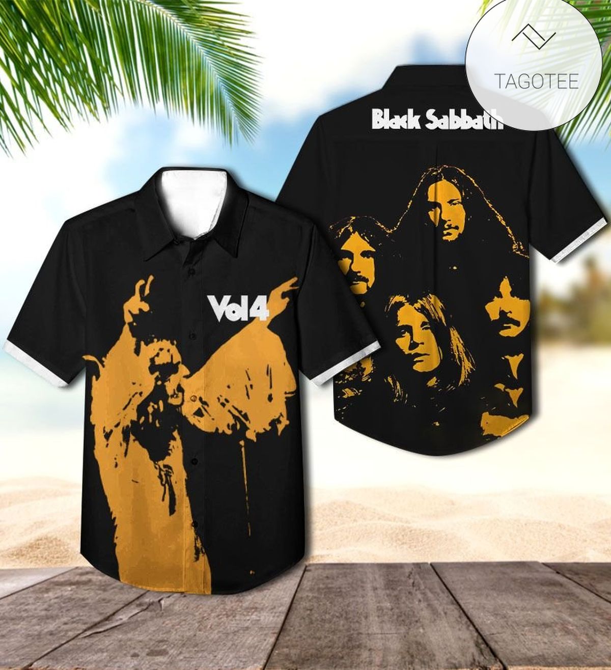 Black Sabbath The End Tour 2016 Hawaiian Shirt