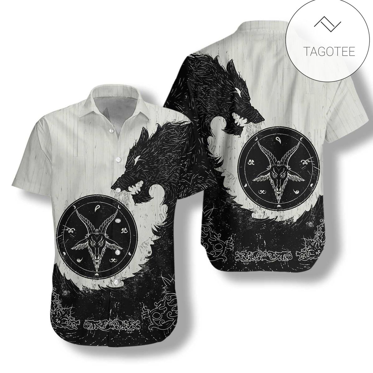 Black Velvet Palm Hawaiian Shirt