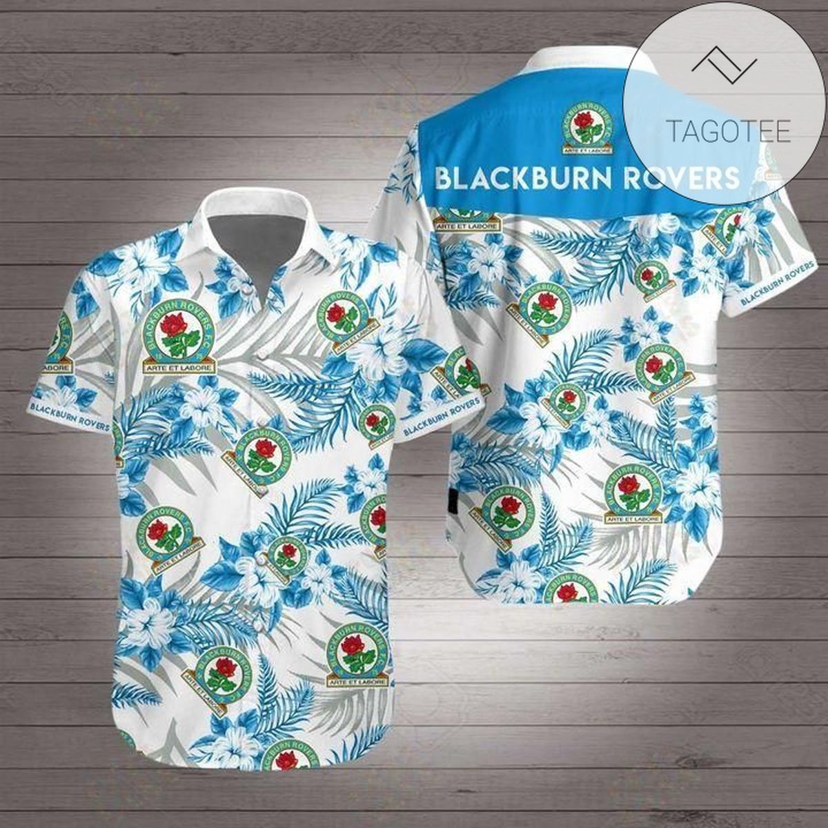 Blackburn Rovers Hawaiian Shirt