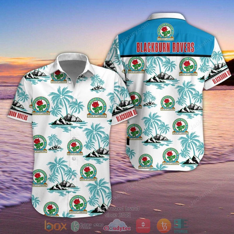 Blackburn Rovers Hawaiian shirt, Short