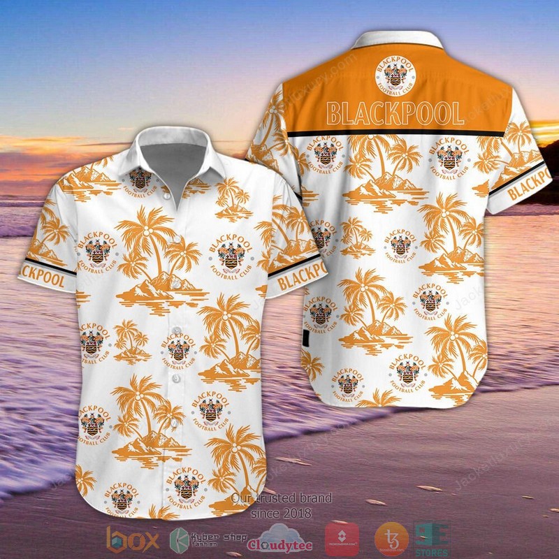 Blackpool F.C Hawaiian shirt, Short