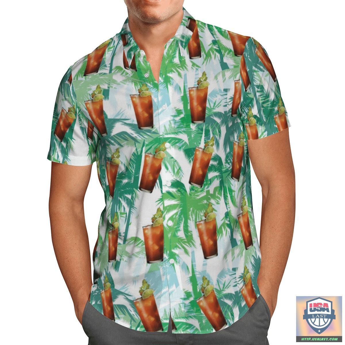 Bloodhound Banana Tropical Hawaiian Shirt