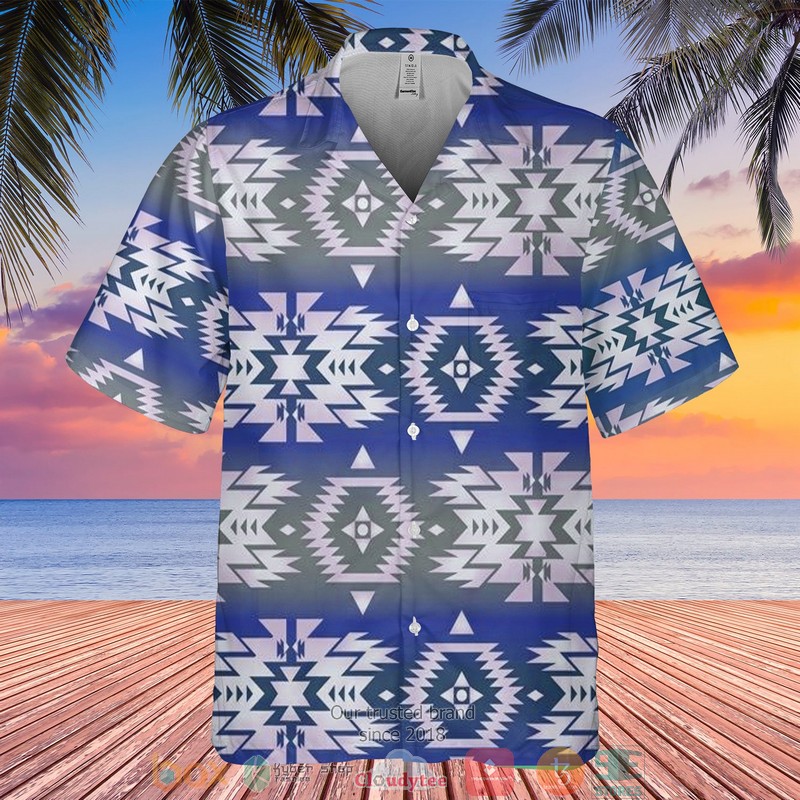 Blue Frankenstrat Strings Hawaiian shirt