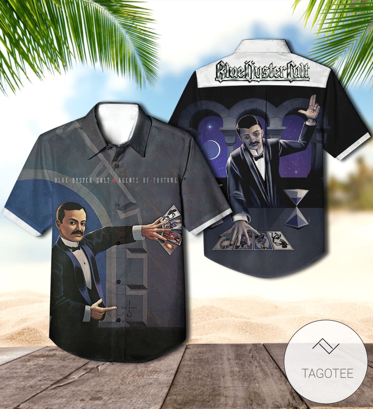 Blue Oyster Cult Cultösaurus Erectus Album Cover Hawaiian Shirt