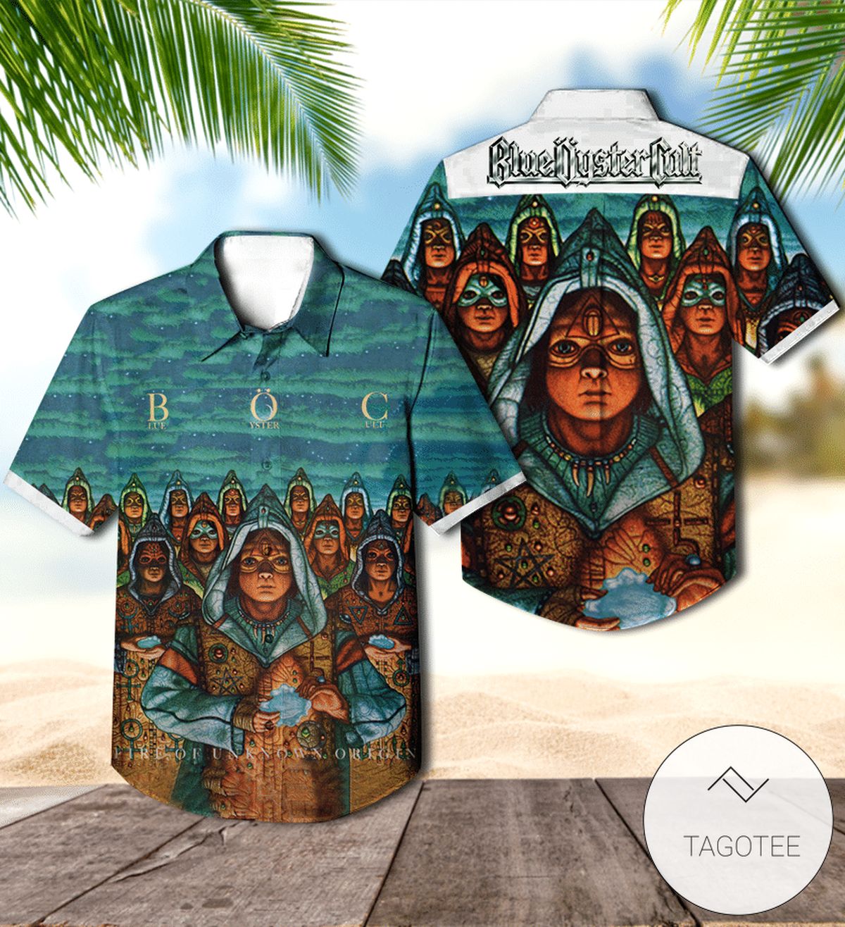 Blue Oyster Cult Imaginos Album Cover Hawaiian Shirt