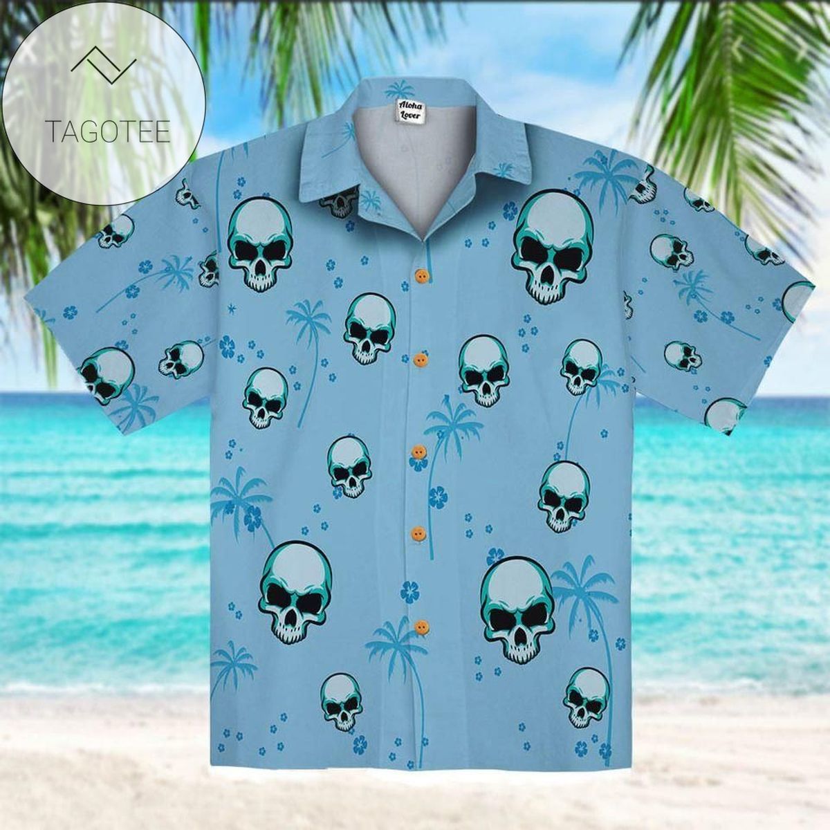 Blue Turtle Flower Hawaiian Shirt Summer Button Up Shirt For Men Hawaiian Summer Trends Shirt 2020