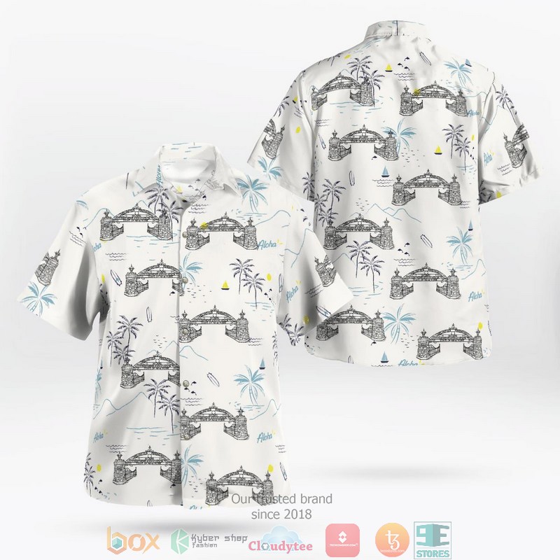 BMW Type 255 Street Racing Hawaiian Shirt