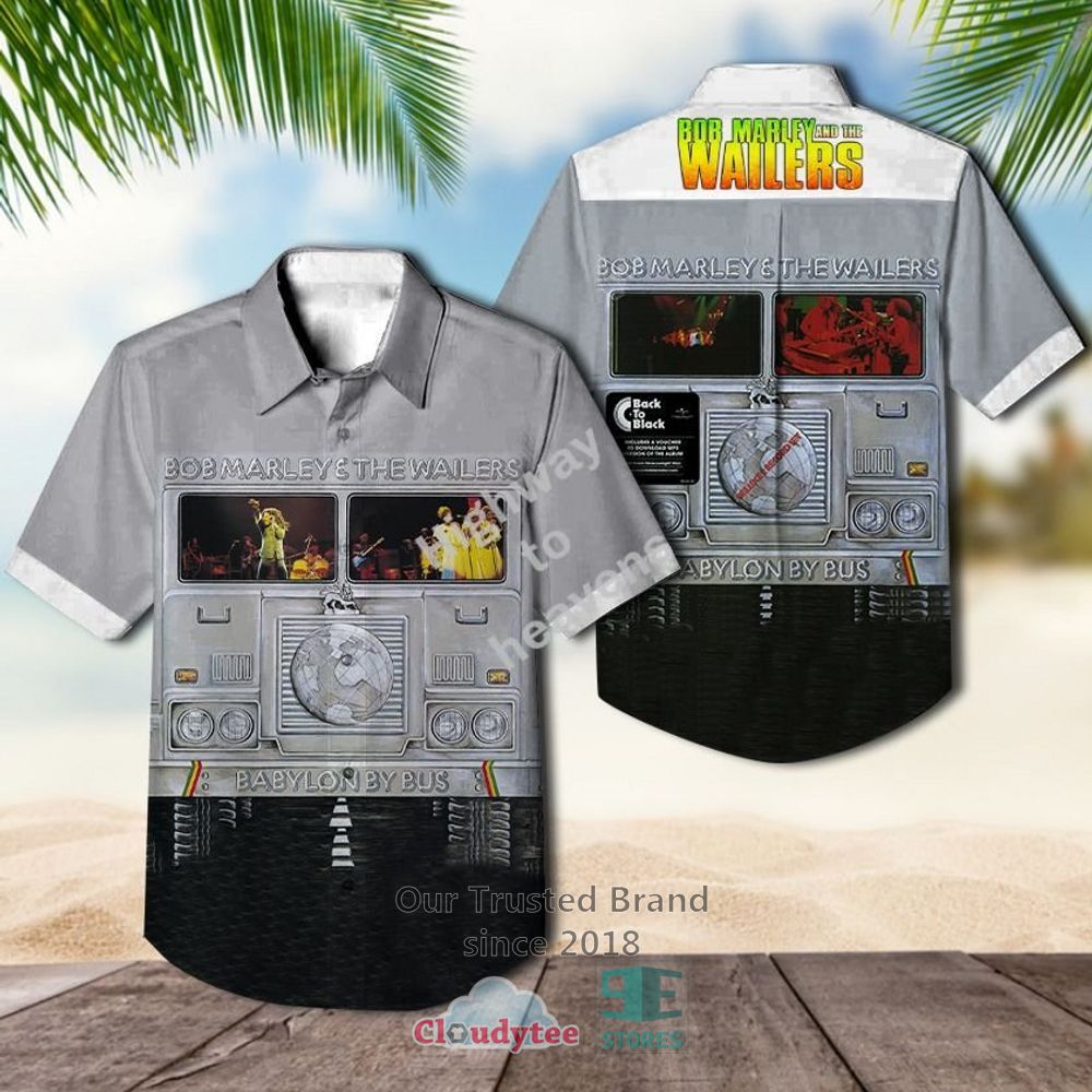 Bob Marley Kaya Casual Hawaiian Shirt