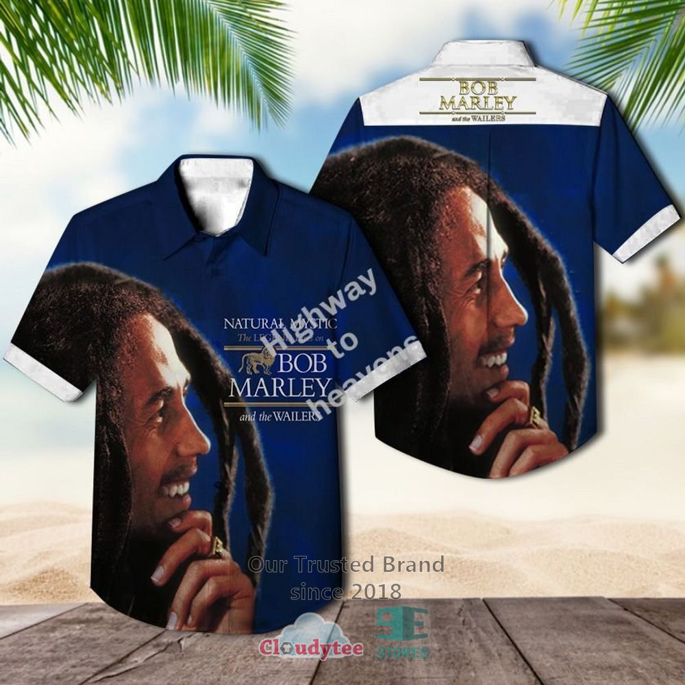 Bob Marley Uprising Casual Hawaiian Shirt