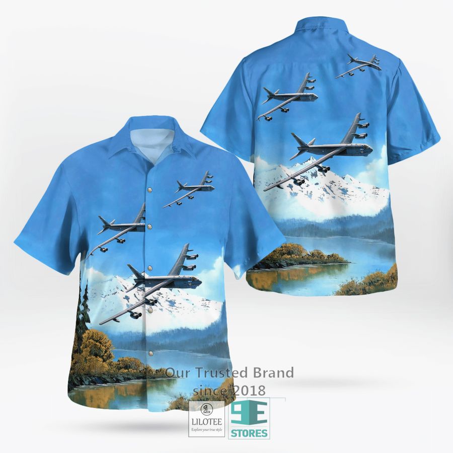 Boeing B-17 Flying Fortress Casual Hawaiian Shirt