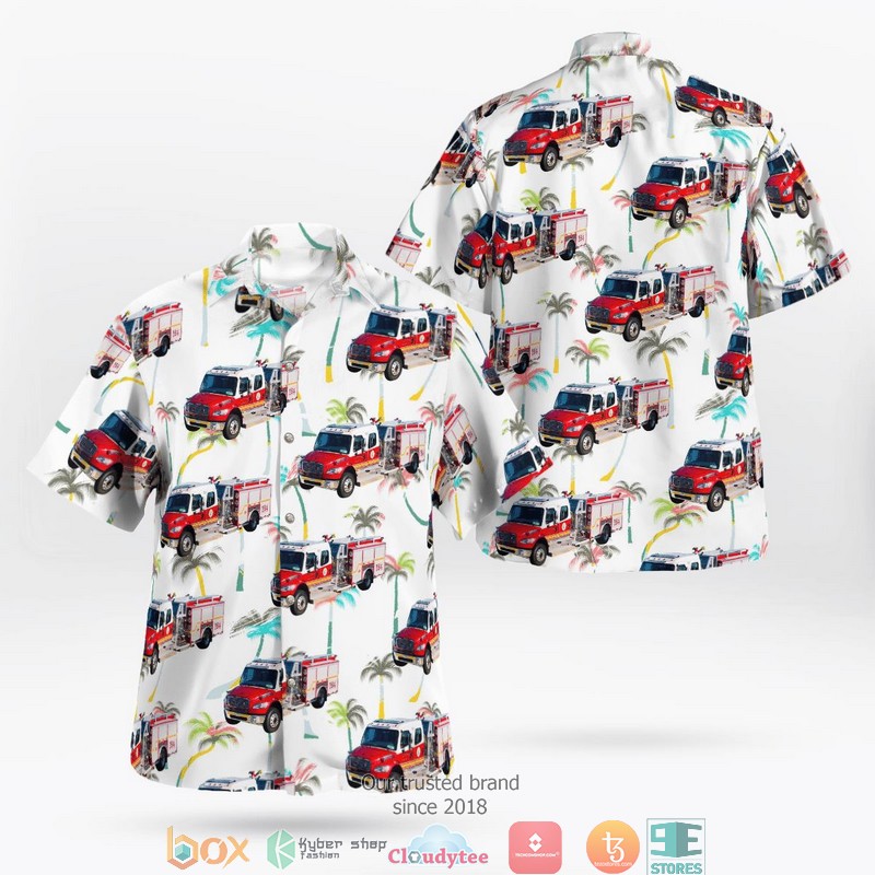 Boise Idaho North Ada County Fire & Rescue 3D Hawaii Shirt