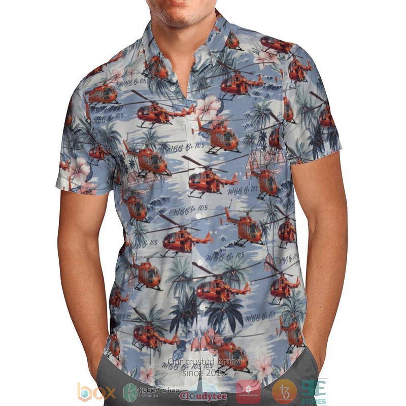 Boise St. Broncos Hawaiian Shirt, Short