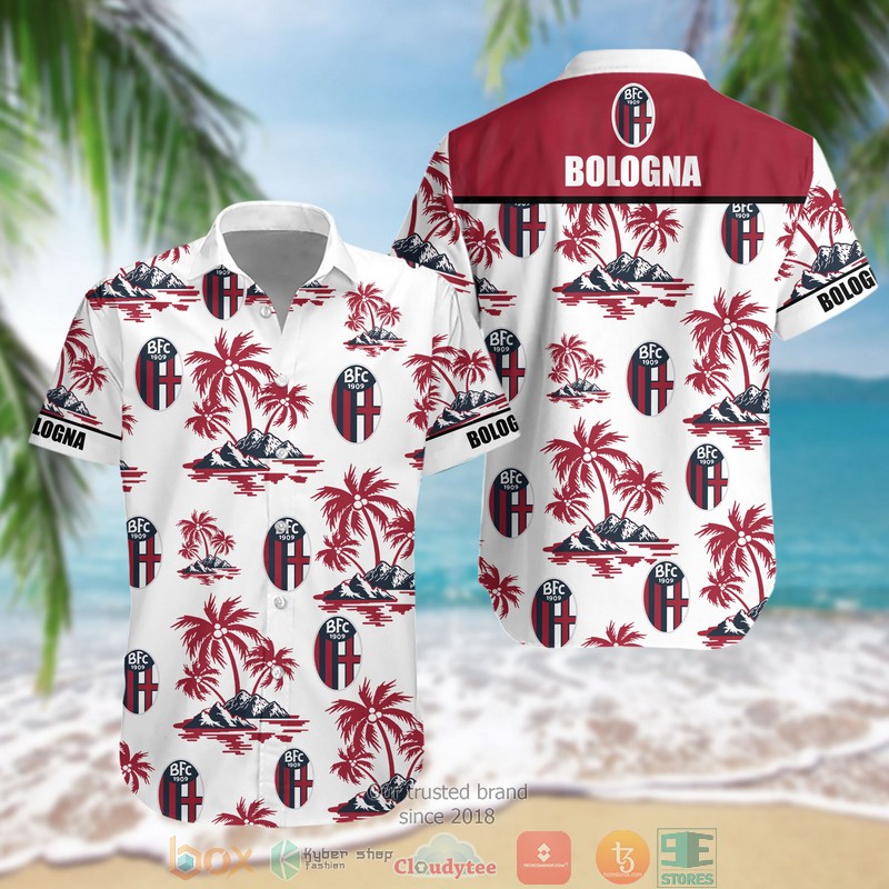 Bolton Wanderers Hawaiian Shirt, Beach Short