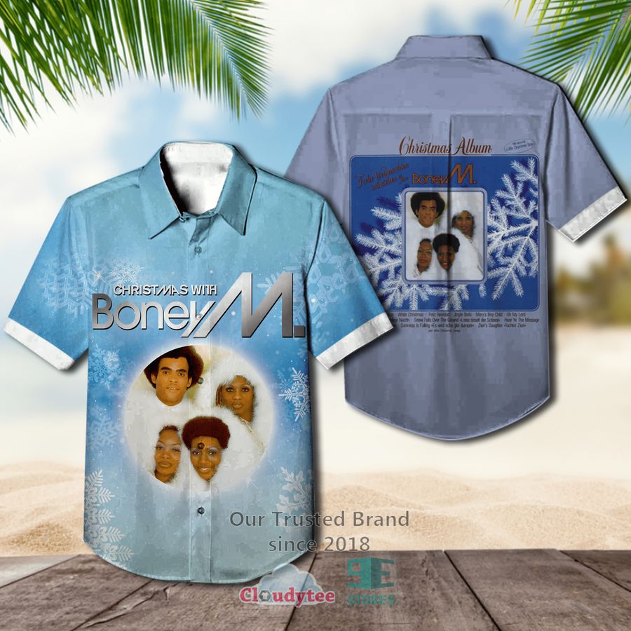 Boney M. Nightflight to Venus Album Hawaiian Shirt