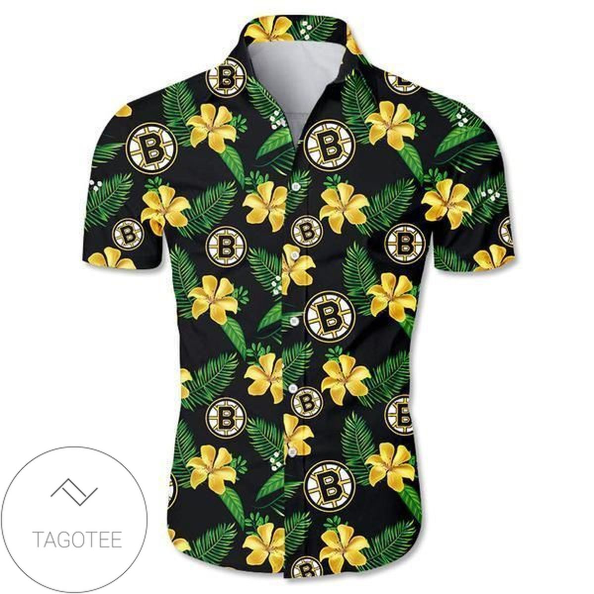 Boston Aloha Hawaiian Shirt