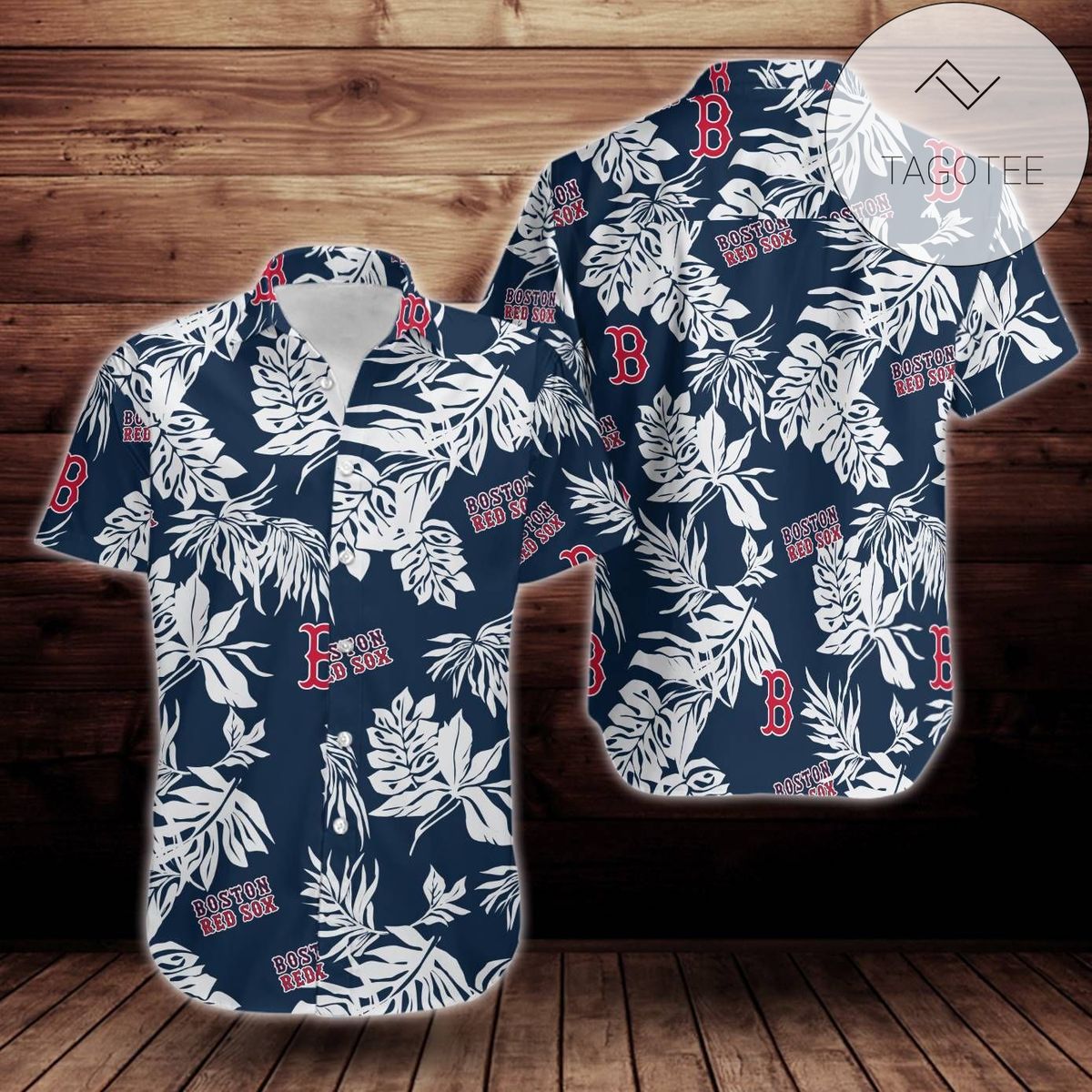 Boston Red Sox Mlb Tommy Bahama Authentic Hawaiian Shirt 2022 3d