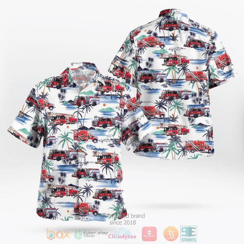 Boulder Boulder County Colorado Boulder Fire Department Hawaiian Shirt