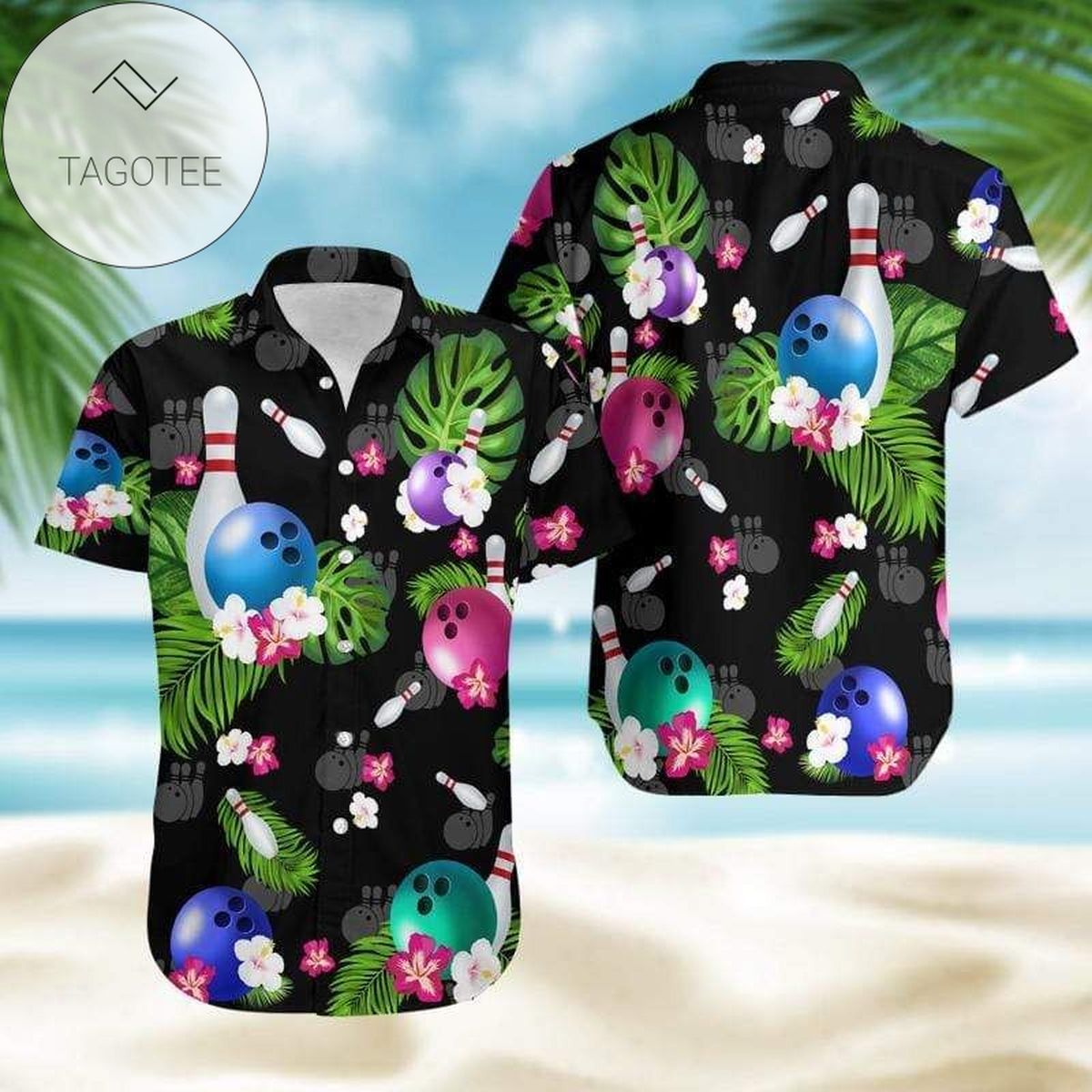 Bowling Aloha Shirt Perfect Hawaiian Shirt For Bowling Lover