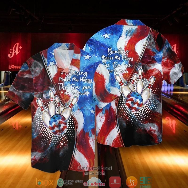 Bowling Game Short Sleeve Hawaiian shirt