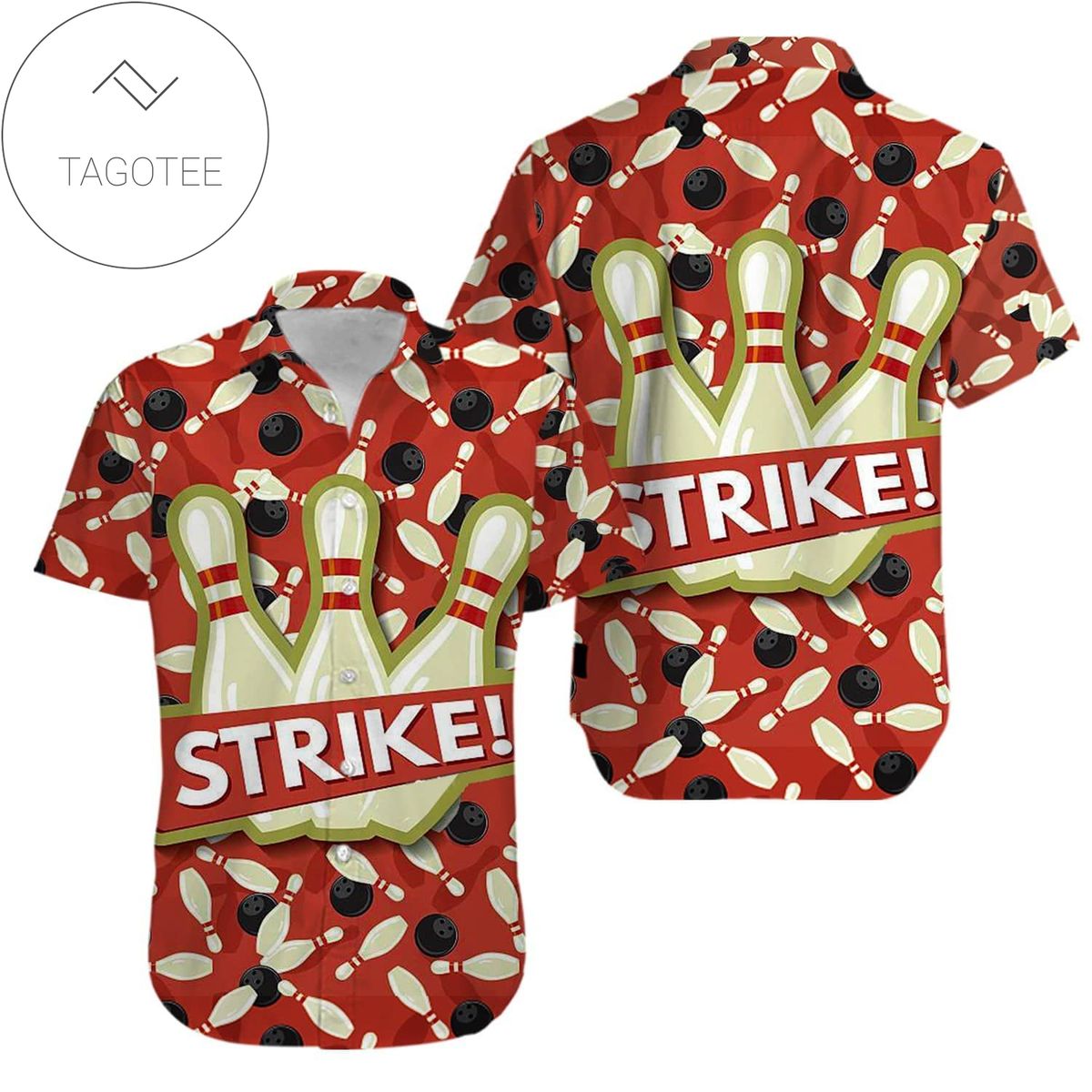 Bowling 2022 Authentic Hawaiian Shirts 298dh