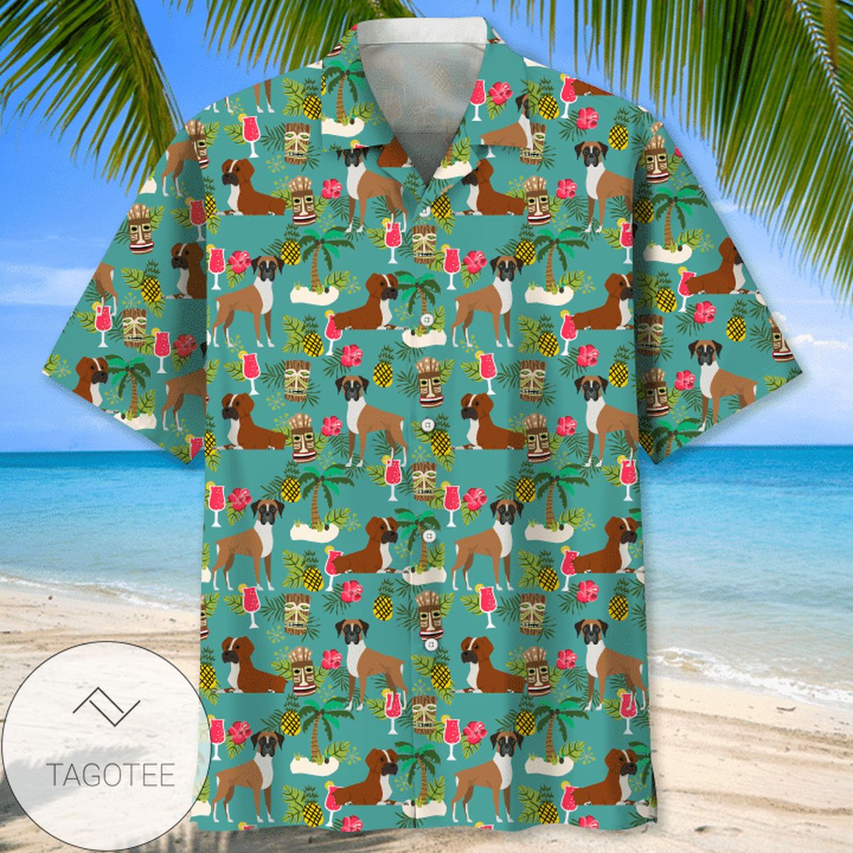 Boxer Aloha Hawaiian Shirt