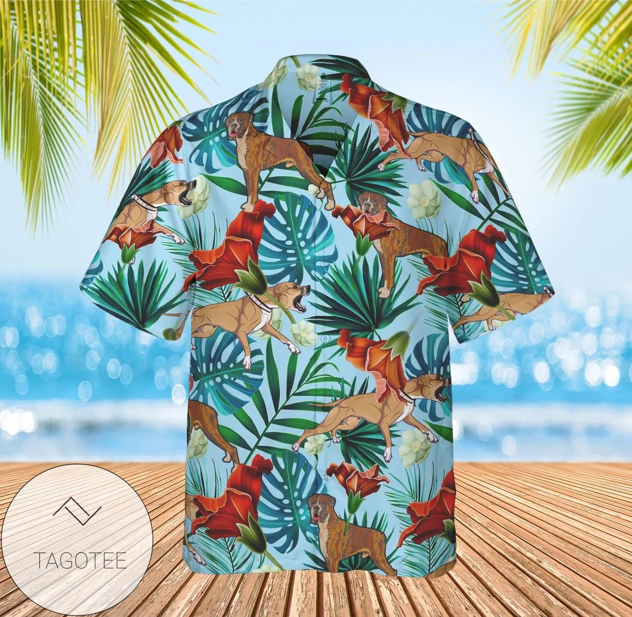 Boxing Hawaiian Shirt Perfect Boxing Clothing