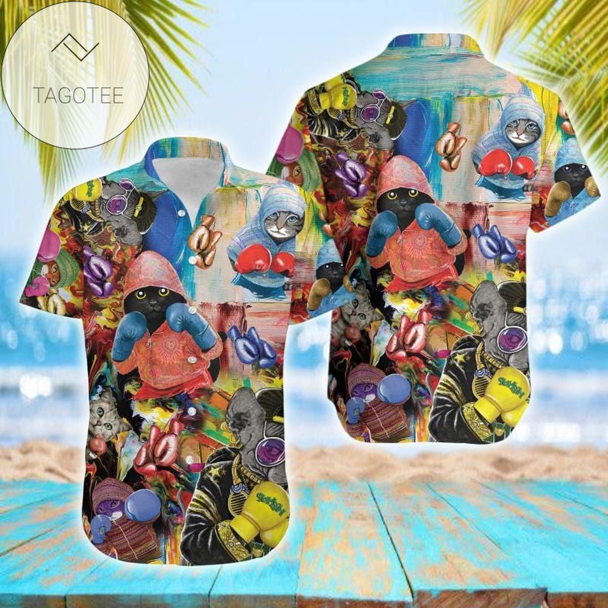 Boxing Hawaiian Shirt Perfect Boxing Clothing