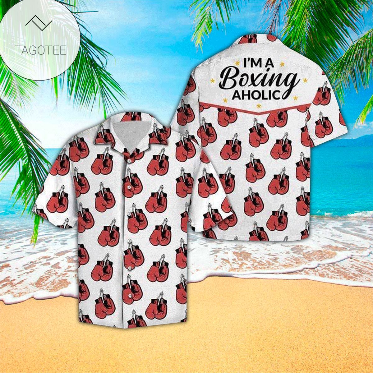 Boxing Is My Therapy Hawaiian Shirt