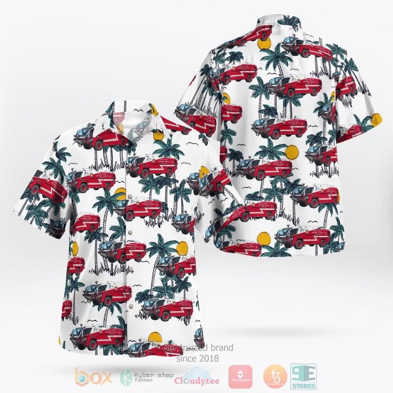 Bremerton Fire Department Hawaiian Shirt